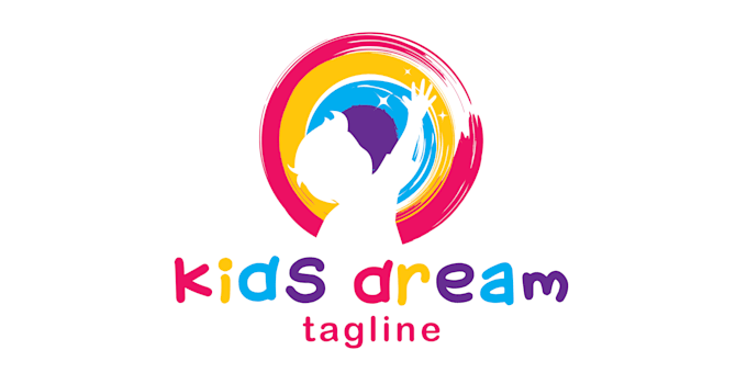 create a unique logo for kids brands and businesses