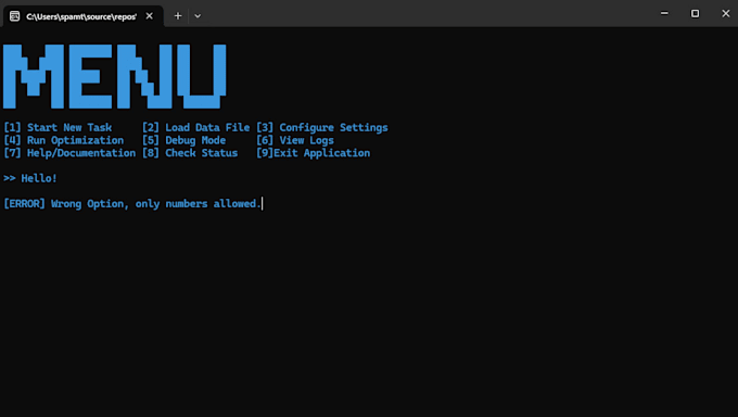develop, debug, or optimize your cpp console app