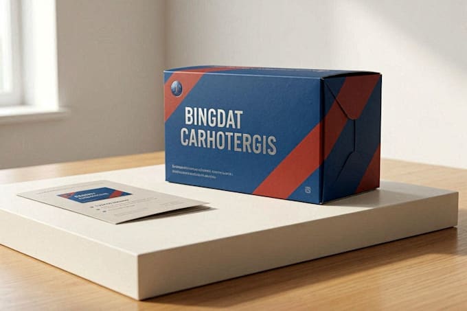 design creative box, pouch and label packaging design