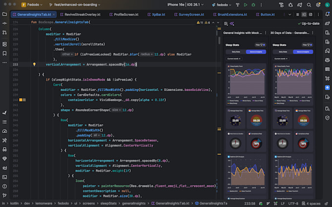 develop your app in compose multiplatform for android and ios