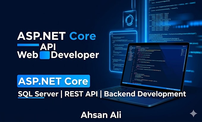 create aspnet core web api backend