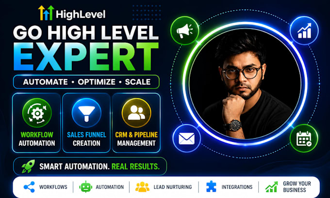 be your gohighlevel expert for gohighlevel automation