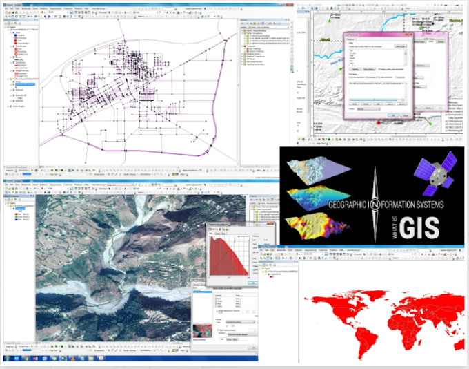 teach you map making, gis, remote sensing, spatial analysis