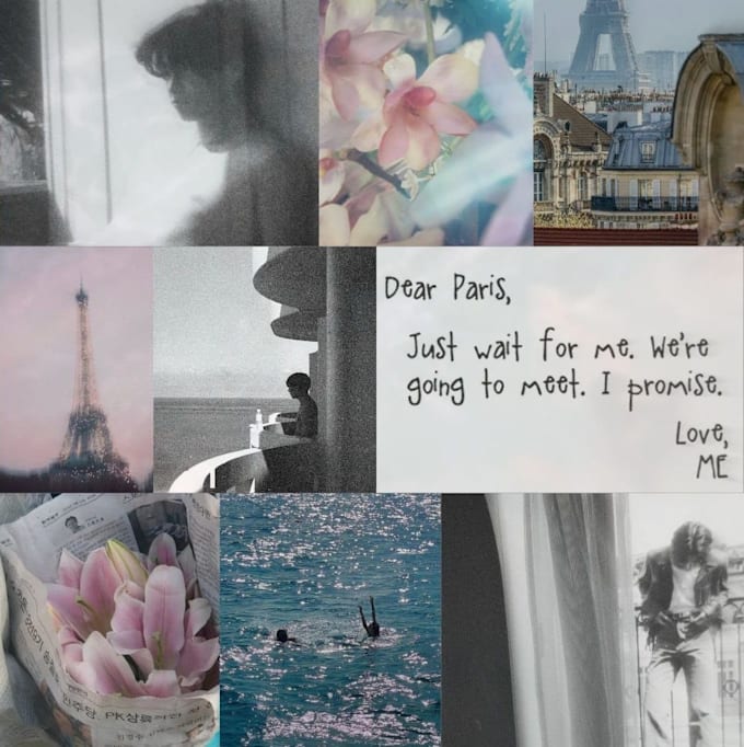 create aesthetic moodboards and digital collages
