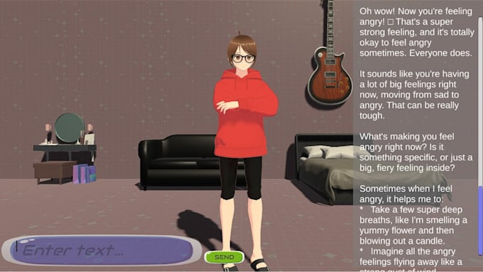 develop a 3d unity game prototype for your idea