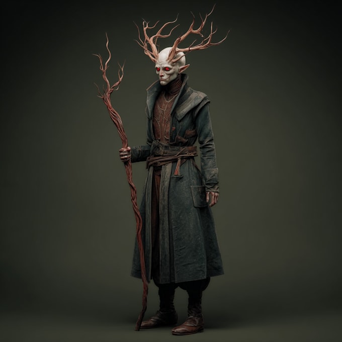 fantasy horror and fantasy horror character