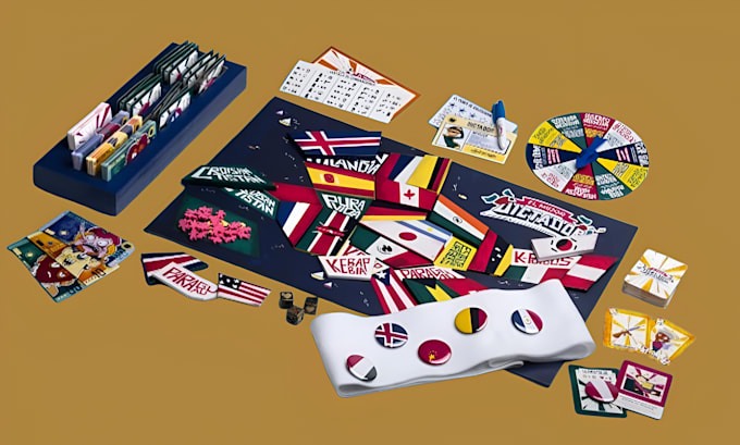 develop board game design card game box game mechanics and game development