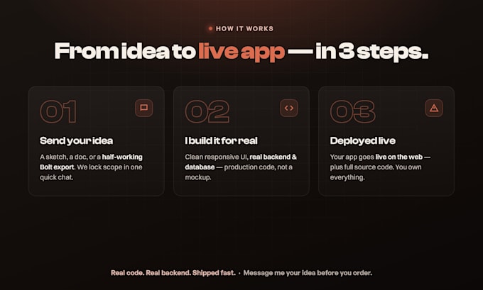 vibe code and launch your mvp web app in 7 days