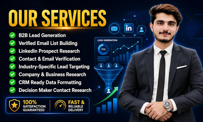 do b2b lead generation and email list building expert