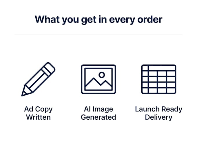 create done for you static ad creatives for health and supplement brands