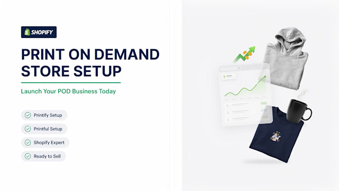 setup print on demand shopify store, shopify print on demand