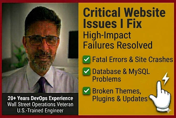 fix wordpress, woocommerce, PHP, mysql and website errors