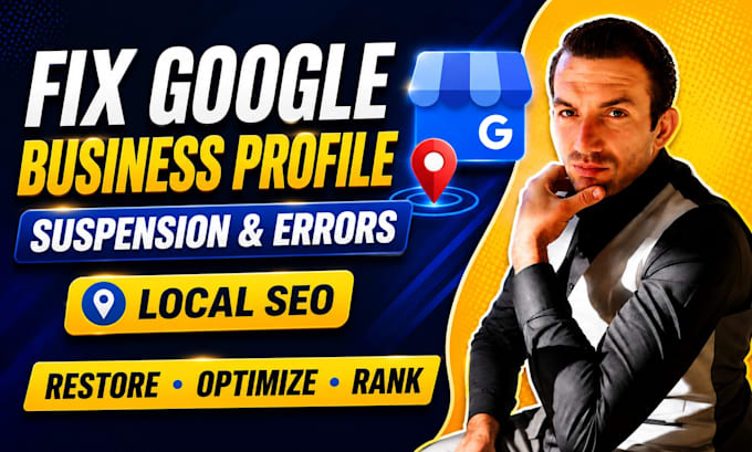 fix google business profile suspension and gmb errors for local seo