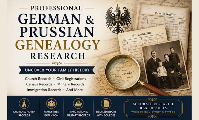 research german, prussian genealogy family tree and ancestry records