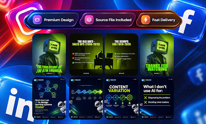 design engaging social media carousel posts for your business