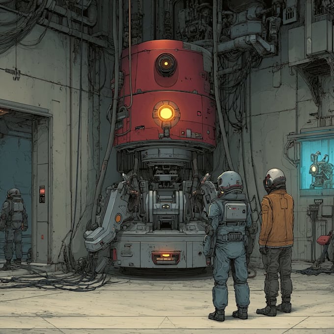 sci fi illustration and sci fi art