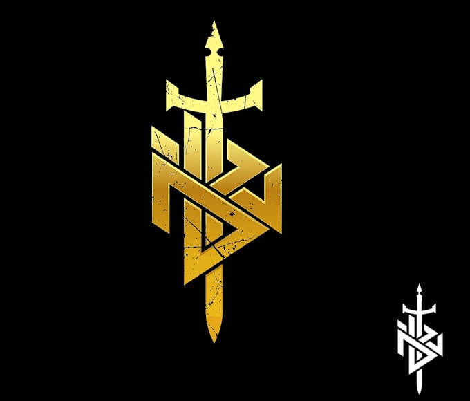 create a regal medieval family crest logo design