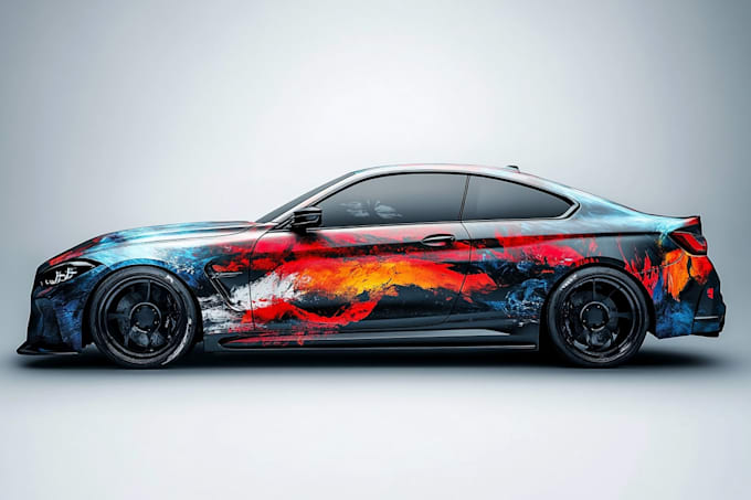 draw car wrap vehicle wrap truck wrap