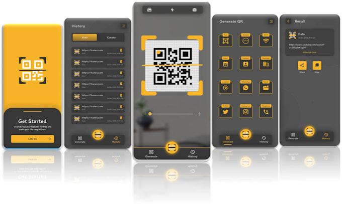 develop a professional flutter mobile app with firebase and rest API integration