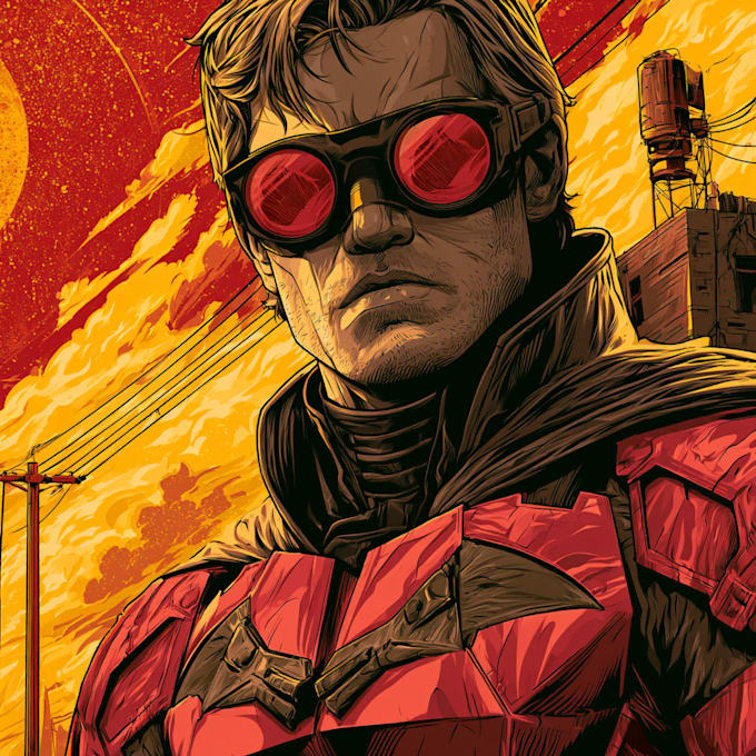 draw comic book illustration with comic book illustrator