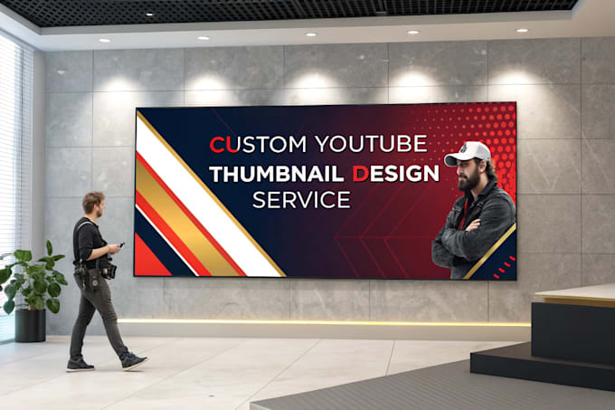 custom youtube thumbnail design service