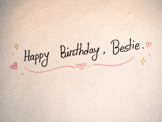 write handwrite aesthetic letters,notes, and invitations
