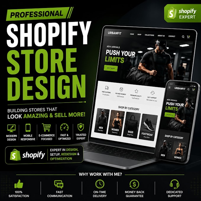 design a shopify store