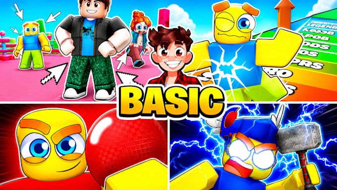 make a professional roblox thumbnail