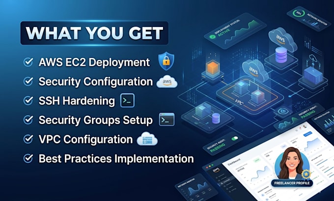 deploy and secure your AWS ec2 cloud server professionally