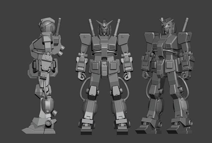create custom 3d printable character models