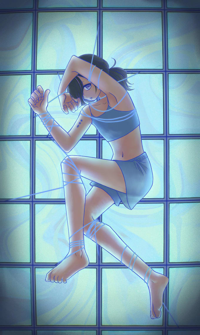 draw characters llustrations based on your requirements