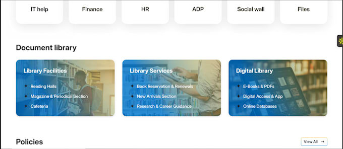 setup your onedrive, sharepoint online intranet system, permissions, libraries