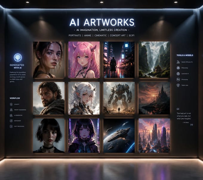 build ai image generation workflows using comfyui, sdxl and custom lora models