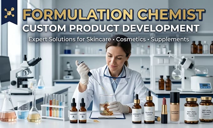 be your formulation chemist for product development