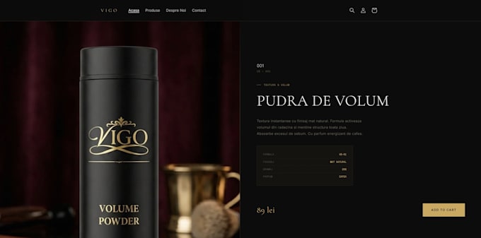develop a custom HTML CSS and javascript website