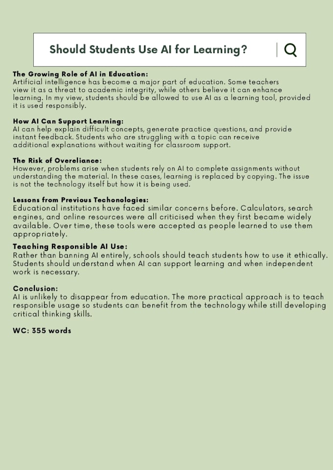 write an educational article on any topic
