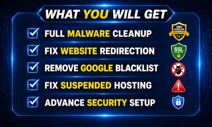 clean hacked wordpress site, malware removal and full security