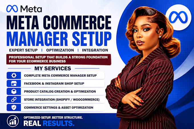 setup optimize fix your meta commerce manager and fb shop for ecommerce sales