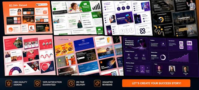 design professional and creative powerpoint presentation