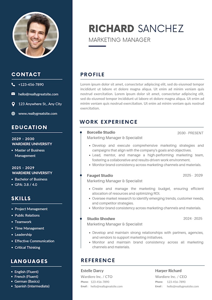 professional cv and resume writing expert