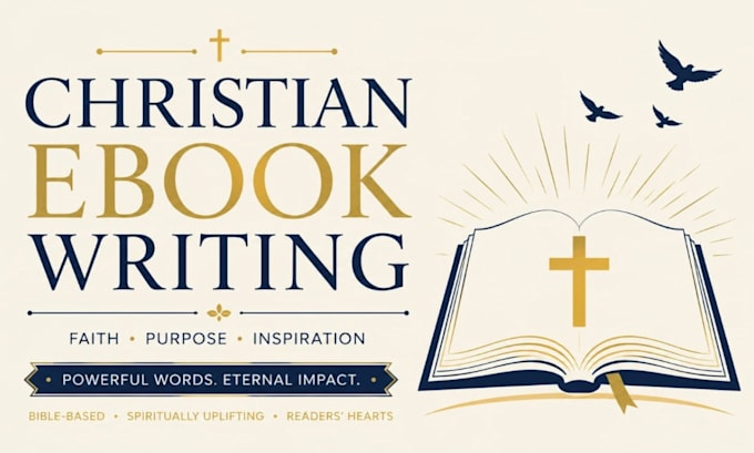 ghostwrite christian ebook, self help journal, sermon, devotional ebook write