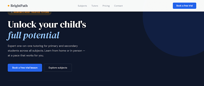 build a professional ready made website in HTML and CSS