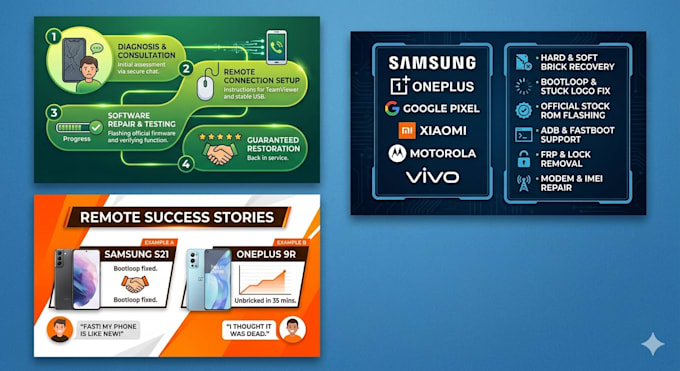 diagnose and troubleshoot android software issues remotely