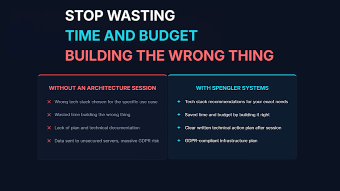 provide IT consulting and architecture for your automation