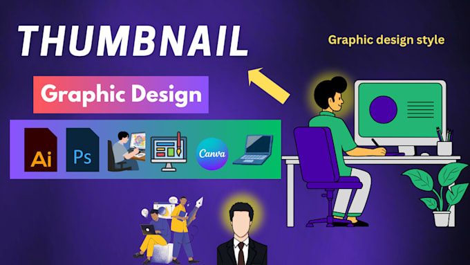 design professional business and youtube thumbnails