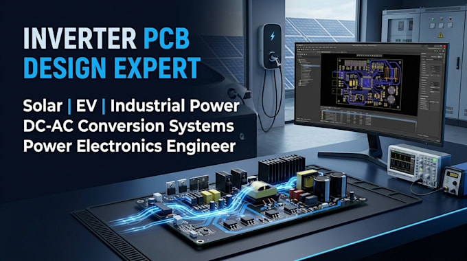 design inverter pcb for solar, ev and industrial power applications