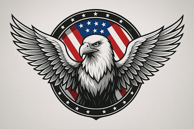 create patriotic and political logo