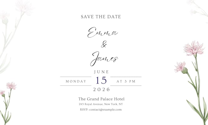 design elegant digital wedding and event invitations
