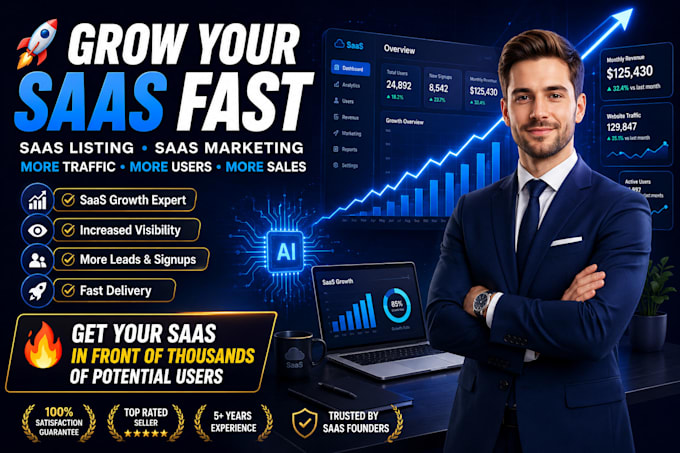 quickly do saas listing and saas marketing