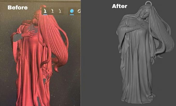 create stl file mesh repair fix edit stl, obj ,3mf custom 3d model 3d printing